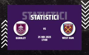 Statistici Burnley vs West Ham