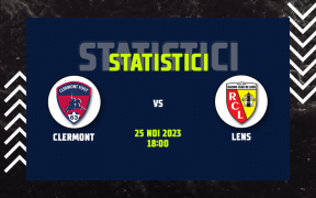 Statistici Clermont vs Lens