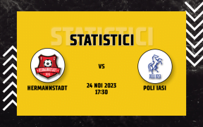 Statistici- Hermannstadt vs Poli Iasi