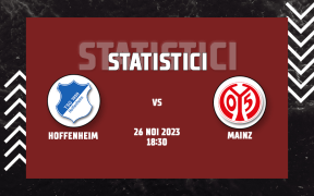 Statistici Hoffenheim vs Mainz