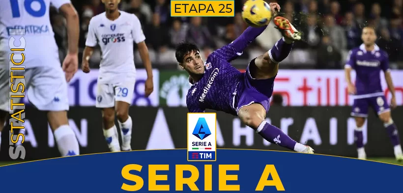 Statistici Fotbal Serie A Etapa 25