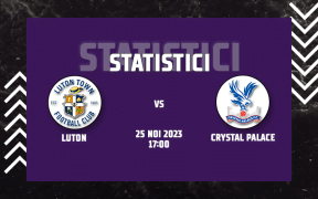 Statistici Luton vs Crystal Palace