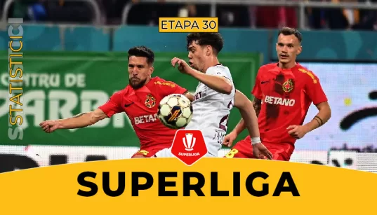 Statistici Fotbal Superliga Etapa 30