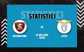 Statistici Salernitana vs Lazio
