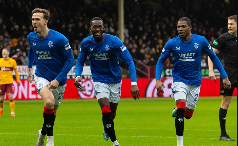 Rangers Strălucește în Premiership: Victorie Impresionantă Împotriva lui Motherwell
