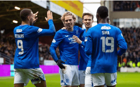 Rangers Strălucește în Premiership: Victorie Impresionantă Împotriva lui Motherwell