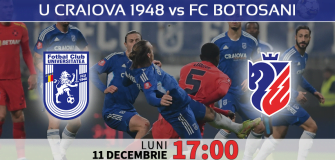 U Craiova 1948 vs FC Botosani: O Confruntare Captivantă pe Ion Oblemenco