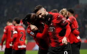 Giroud Strălucește în Victoria Clară a lui AC Milan cu 3-1 împotriva lui AS Roma