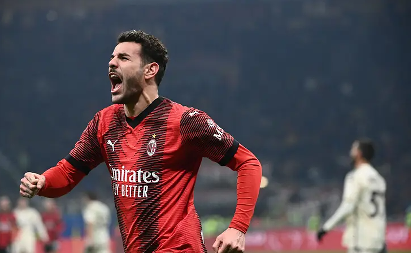 Giroud Strălucește în Victoria Clară a lui AC Milan cu 3-1 împotriva lui AS Roma