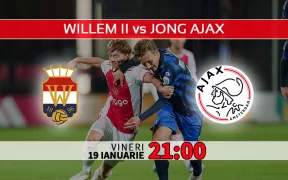 Willem II vs Jong Ajax. Statistici si ponturi pariuri Olanda Eerst Divisie 19.01.2024