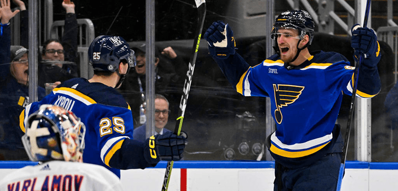 NHL: Victorie Zdrobitoare Pentru St. Louis Blues Împotriva New York Islanders!