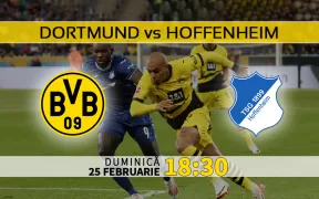 Dortmund vs Hoffenheim Statistici fotbal si ponturi pariuri Germania Bundesliga 25.02.2024