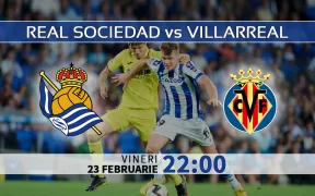 Real Sociedad vs Villarreal Statistici fotbal si ponturi pariuri Spania LaLiga 23.02.2024