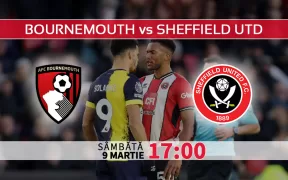 Bournemouth vs Sheffield United. Statistici fotbal si ponturi pariuri Anglia Premier League 09.03.2024