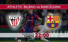 Athletic Bilbao vs Barcelona. Statistici fotbal si ponturi pariuri Spania LaLiga 03.03.2024