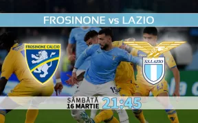 Frosinone vs Lazio. Statistici fotbal si ponturi pariuri Italia Serie A 16.03.2024