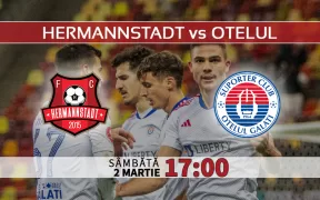 Hermannstadt vs Otelul. Statistici fotbal si ponturi pariuri Romania Liga1- Superliga 02.03.2024
