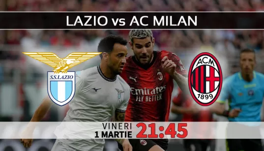 Lazio vs AC Milan Statistici fotbal si ponturi pariuri Italia Serie A 01.03.2024