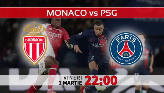 Monaco vs PSG Statistici fotbal si ponturi pariuri Franta Ligue A 01.03.2024