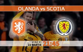 Olanda vs Scoţia, Ponturi Pariuri Fotbal Amicale Euro 2024, 22.03.2024