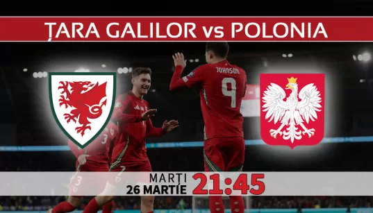 Ţara Galilor vs Polonia, Ponturi Pariuri Euro 2024, 26.03.2024