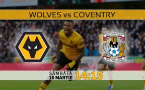 Wolves vs Coventry. Statistici fotbal si ponturi pariuri Cupa Angliei 16.03.2024