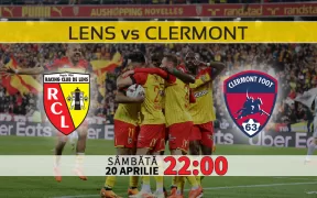 Lens vs Clermont. Ponturi Pariuri si Statistici Fotbal. Ligue 1 Franta 20.04.2024