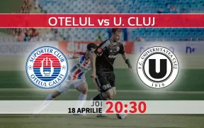 Oţelul Galaţi vs 'U' Cluj. Statistici fotbal si ponturi pariuri Cupa Romaniei 18.04.2024