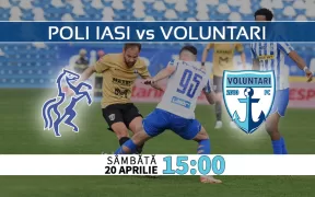 Poli Iasi vs FC Voluntari. Statistici fotbal si ponturi pariuri SuperLiga Play Out Romania 20.04.2024
