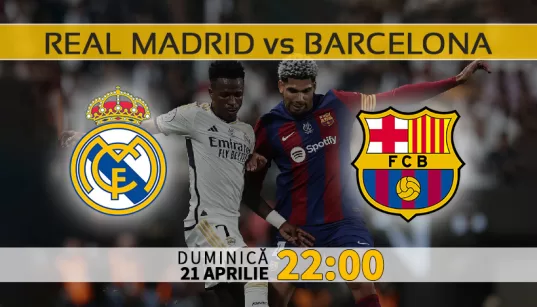 Real Madrid vs Barcelona. Ponturi Pariuri si Statistici Fotbal. LaLiga Spania 21.04.2024