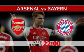Arsenal vs Bayern. Statistici fotbal si ponturi pariuri Champions League 09.04.2024