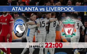Atalanta vs Liverpool. Statistici fotbal si ponturi pariuri Europa League 18.04.2024