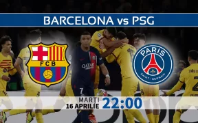 Barcelona vs PSG. Statistici fotbal si ponturi pariuri Champions League 16.04.2024