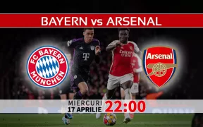 Bayern vs Arsenal. Statistici fotbal si ponturi pariuri Champions League 17.04.2024