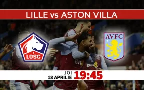 Lille vs Aston Villa. Statistici fotbal si ponturi pariuri Conference League 18.04.2024