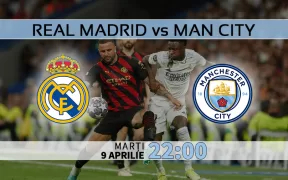 Real Madrid vs Manchester City. Statistici fotbal si ponturi pariuri Champions League 09.04.2024