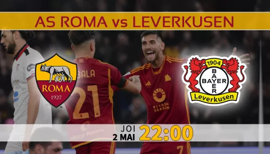 AS Roma vs Leverkusen. Ponturi Pariuri si Statistici Fotbal. Europa League 02.05.2024