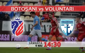 FC Botosani vs FC Voluntari. Ponturi Pariuri SuperLiga si Statistici Fotbal 04.05.2024
