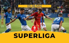 Statistici Fotbal Superliga Play-Off/ Play-Out. 3-6 Mai 2024