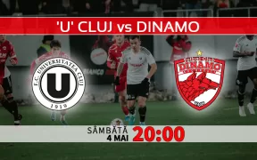 Universitatea Cluj vs Dinamo. Ponturi Pariuri SuperLiga si Statistici Fotbal 04.05.2024