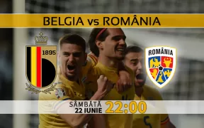 Belgia vs Romania. Ponturi Pariuri EURO 2024 si Statistici Fotbal 22.06.2024