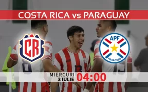 Costa Rica vs Paraguay Meci Grupe Copa Ametica