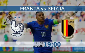 Franta vs Belgia Meci din Optimile EURO 2024