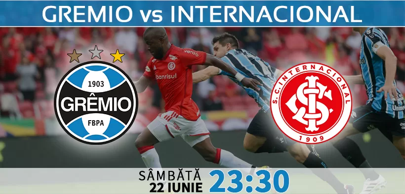 Poze Gremio vs Internacional Meci din Brazilia