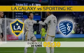 Los Angeles Galaxy vs Sporting Kansas City. Ponturi Pariuri America MLS si Statistici Fotbal 16.06.2024