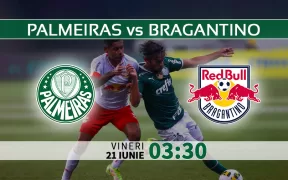 Meci Palmeiras vs Bragantino Brazilia Serie A