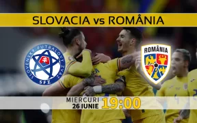 Slovacia vs Romania. Ponturi Pariuri EURO 2024 si Statistici Fotbal 26.06.2024