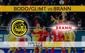 Ponturi Pariuri Bodo/Glimt vs Brann meci din campionatul norvegiei