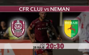 CFR Cluj vs Neman Ponturi Conference League 25 Iulie 2024