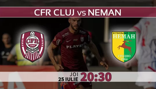 CFR Cluj vs Neman Ponturi Conference League 25 Iulie 2024